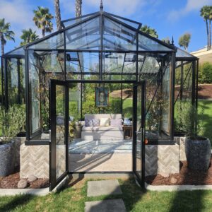 Exaco Royal Orangerie Greenhouse  Black
