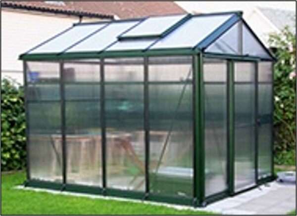 Exaco VI23 Green Poly Victorian    Greenhouse