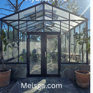 VI46 Victorian Hybrid Black Greenhouse
