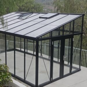 Exaco Modern 34 Black Greenhouse